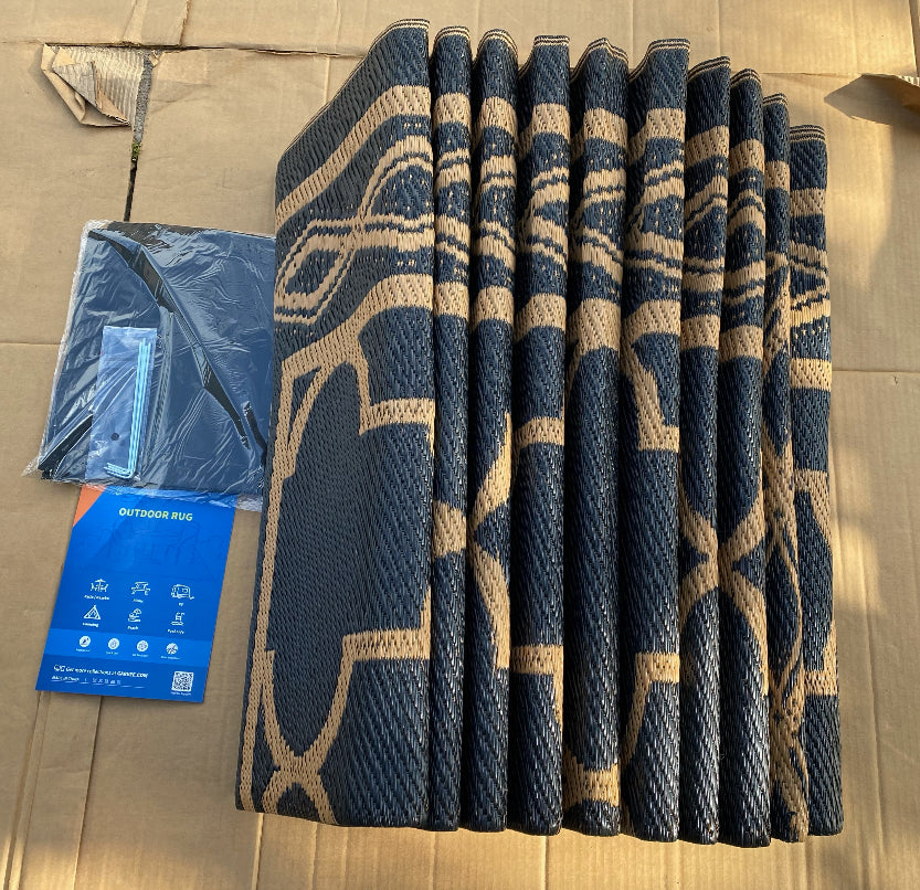 Open Box GarveeLife 10’ x 20’ Outdoor Waterproof Foldable Plastic Area Rug