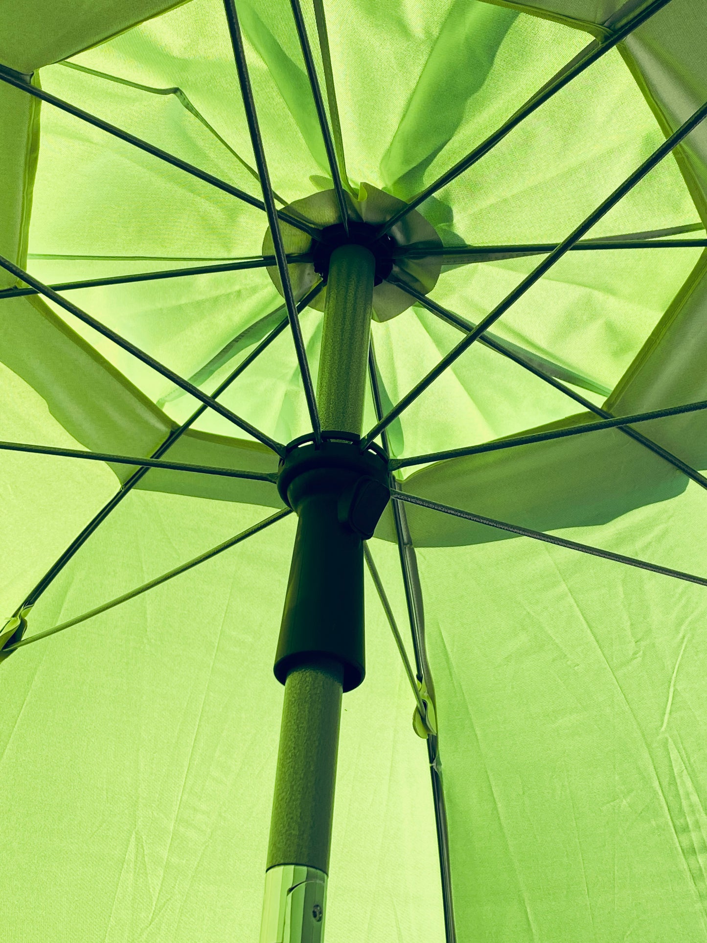 New Other - Ergodyne SHAX 6100 Industrial 7.7’ H Polyester Hi-Vis Lime Umbrella