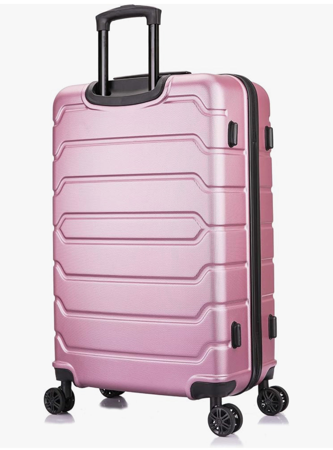 New Other InUSA Trend 28" Hardside 4-Wheeled Spinner Suitcase, Rose Gold