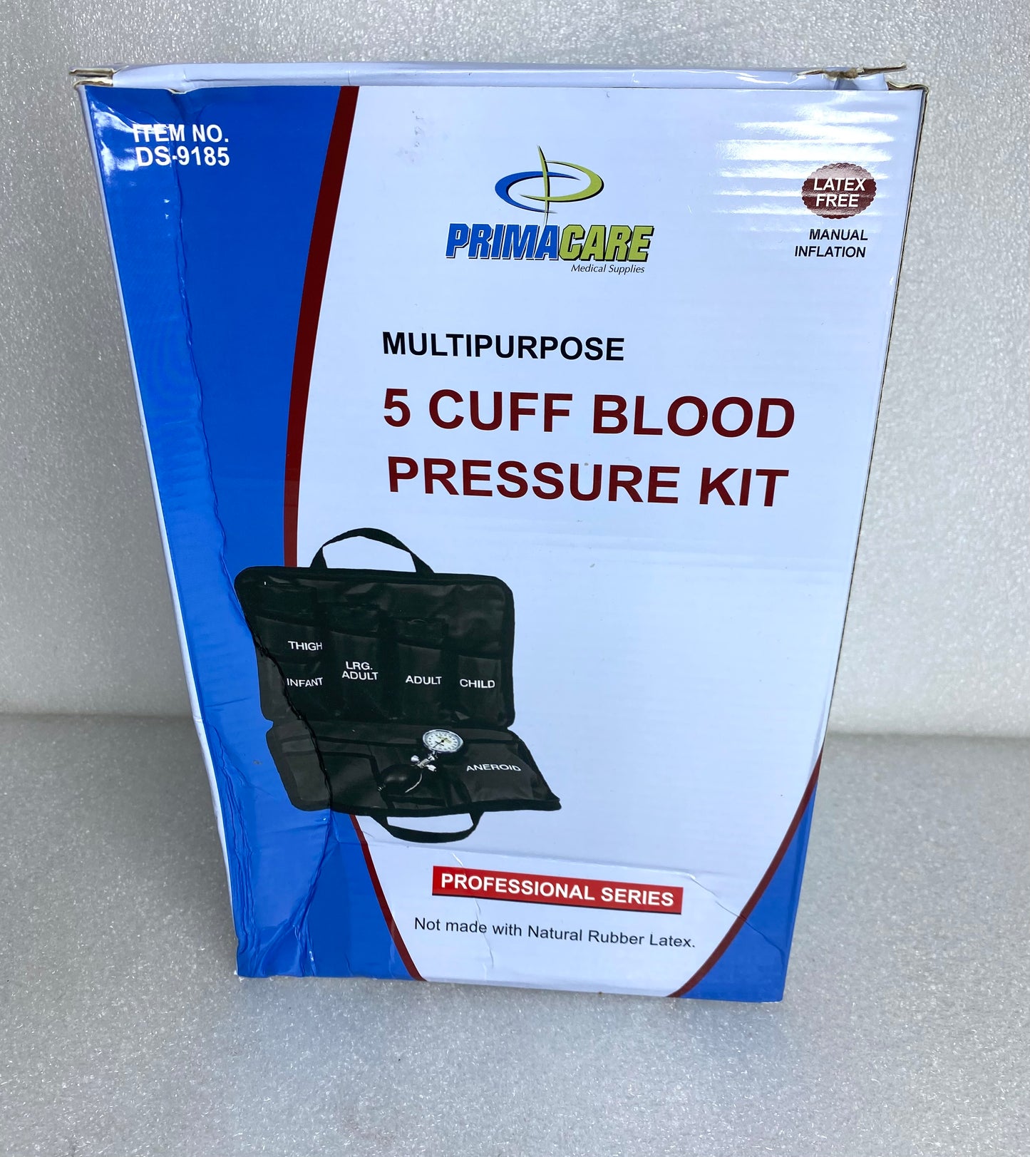 new Other - Prima Care Multipurpose 5 Cuff Blood Pressure Kit, Black