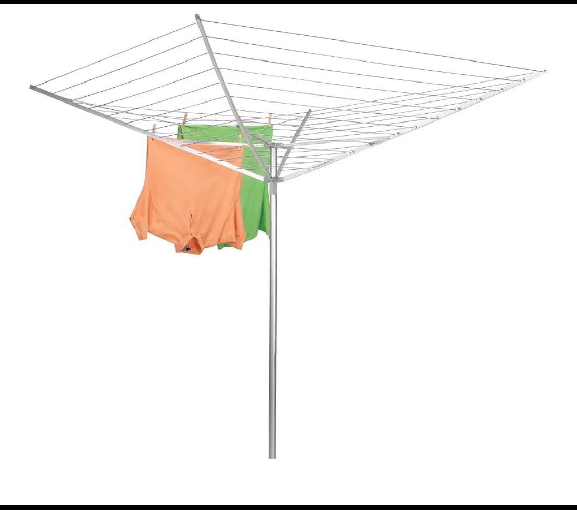 New Other Household Essentials Collapsible Umbrella Clothesline Outdoor Dryer
