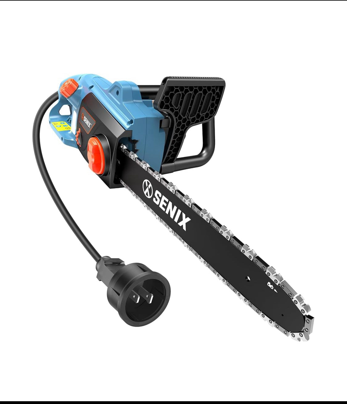 SENIX 18” Corded Electric Chainsaw With 15 Amp Motor