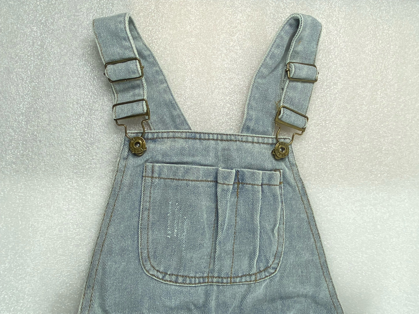 New Kidscool Space Size 8 Overall Denim, Light Grey