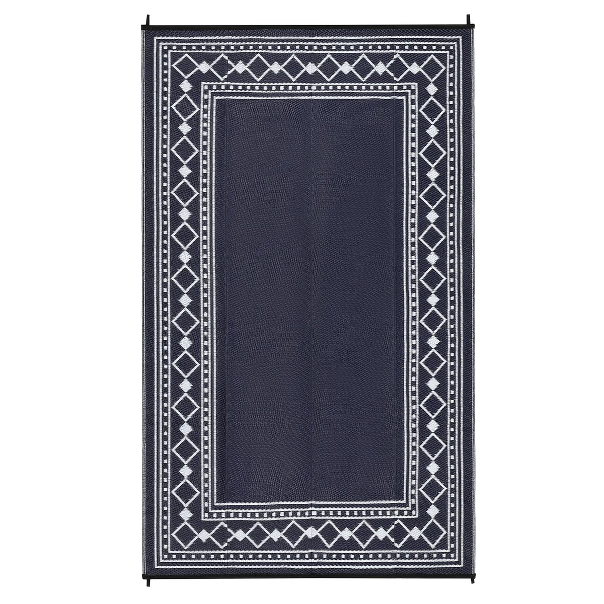 New Open Box Garvee 9’ x 18’ Outdoor Foldable Reversible Plastic Straw Rug
