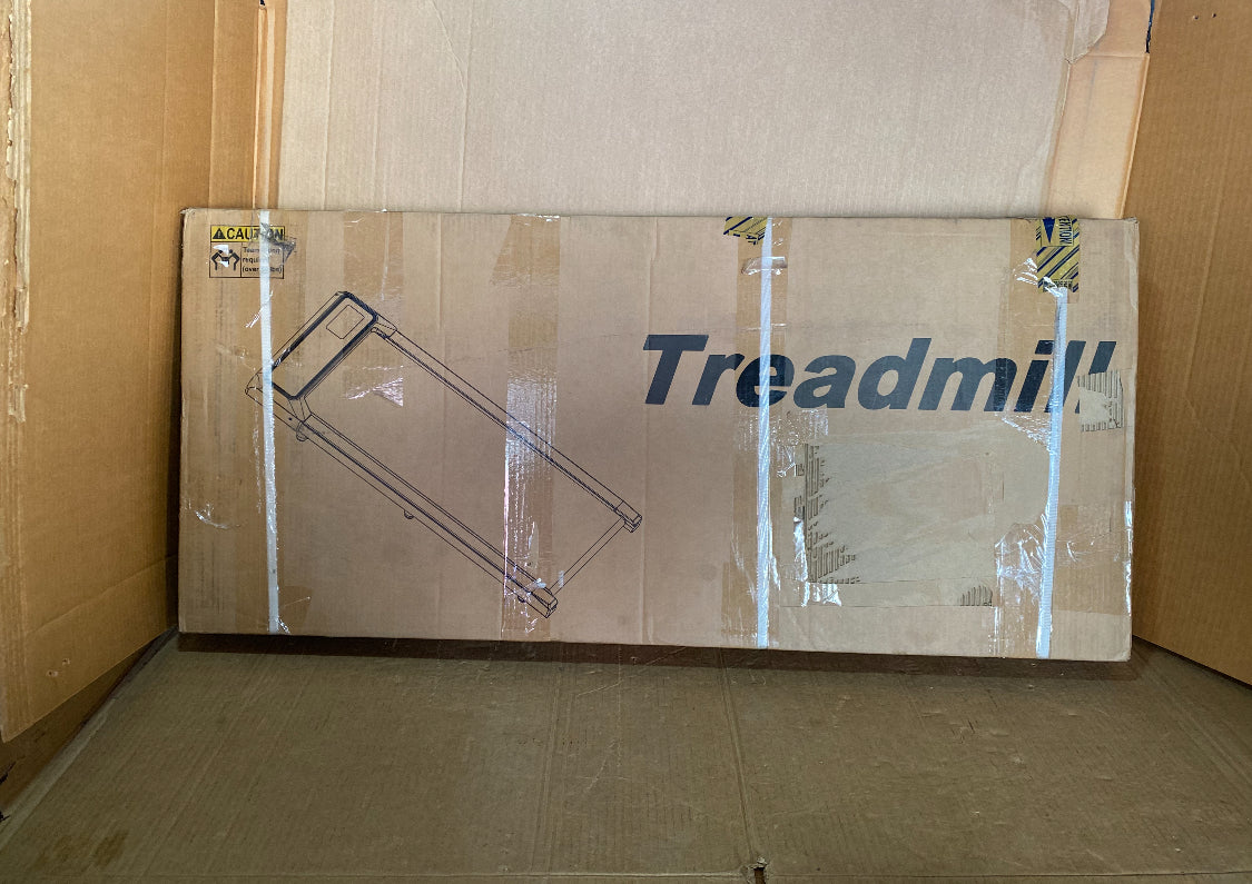 New Open Box GKYET Walking Treadmill Pad W/ 8% Incline, 2.5HP & 265lb. Capacity