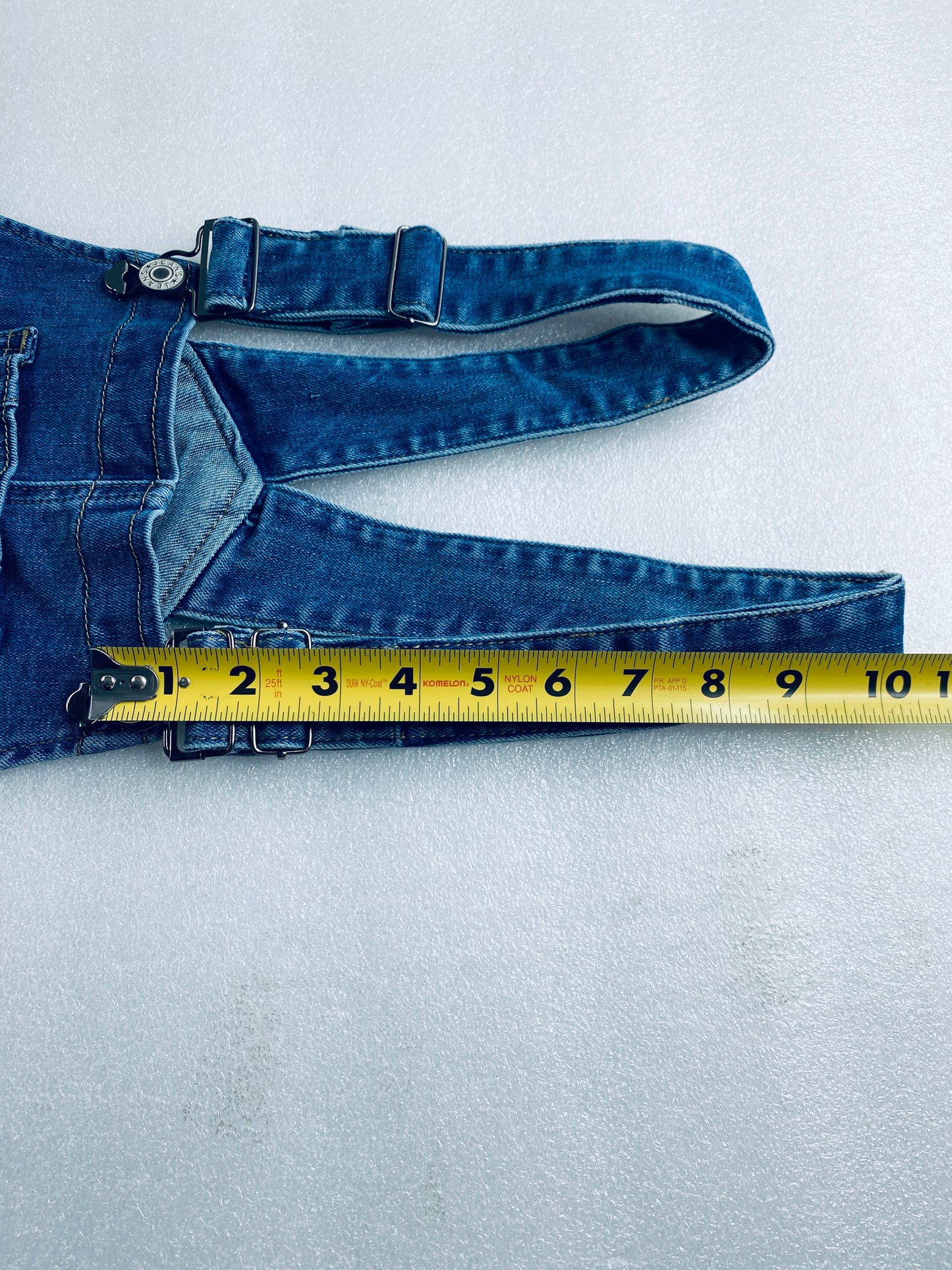 New Kidscool Space Size 16 Youth Overall Denim, Blue