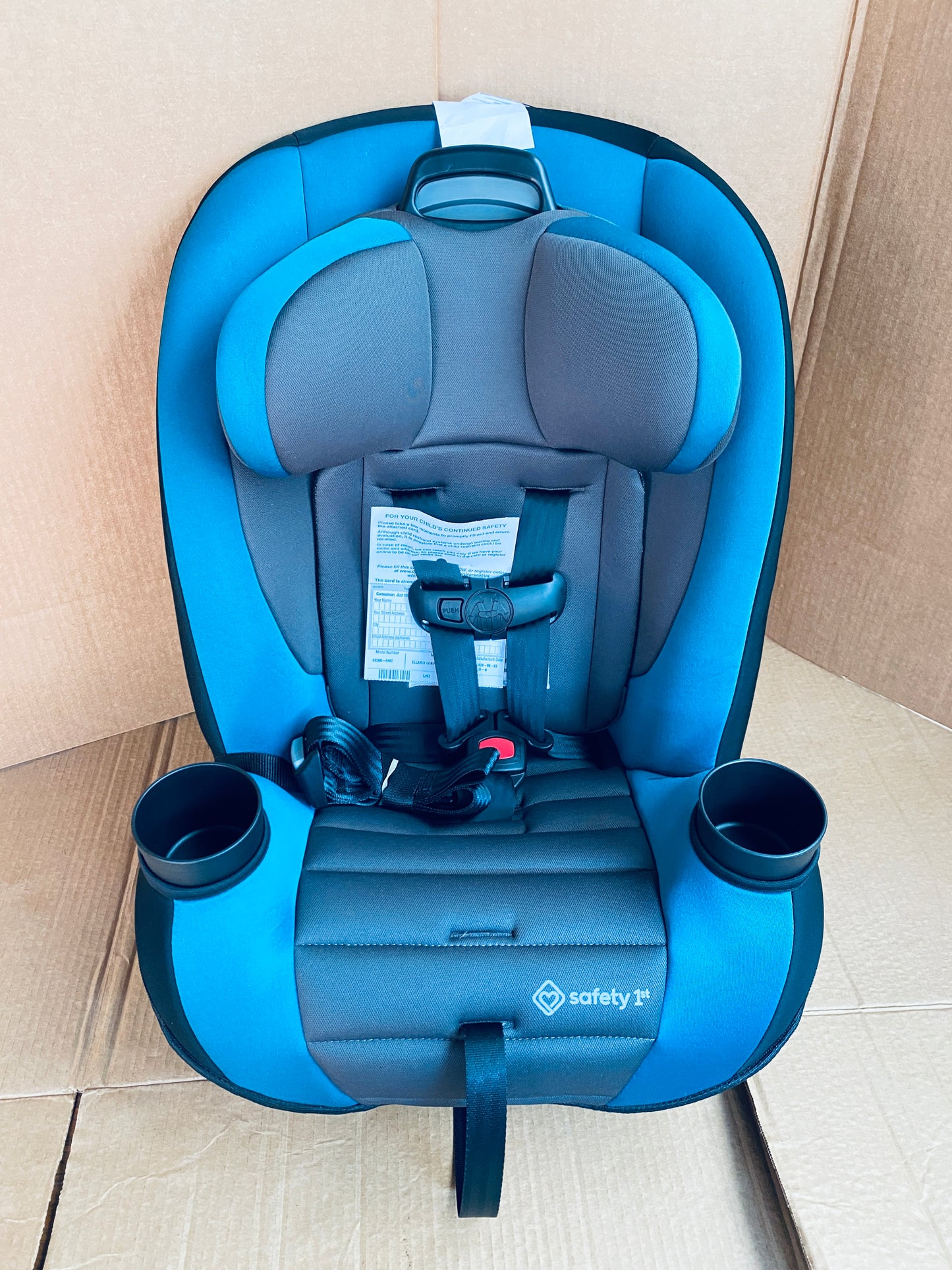 New Open Box Safety 1st Ellaris 3-in-1 Convertible Rear&Forward-Facing Car Seat
