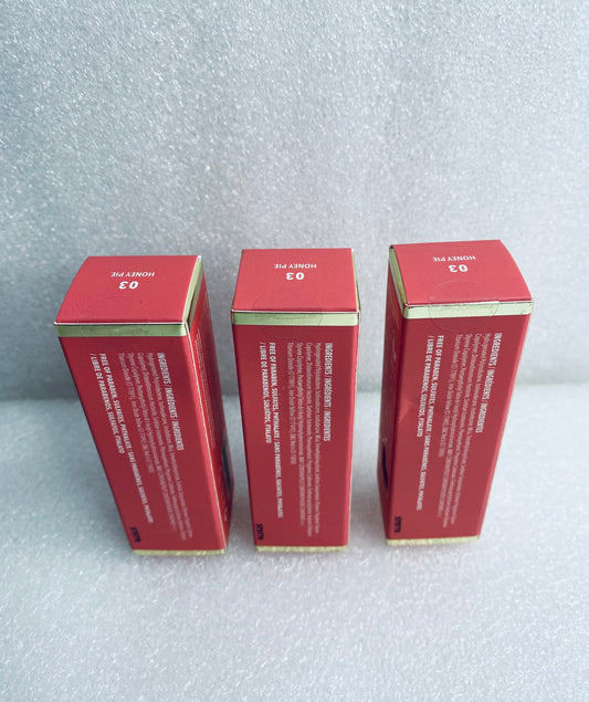 Lot Of 3 - New Moira Love Steady Liquid Blush Radiant Finish 03, 0.17 oz. Each