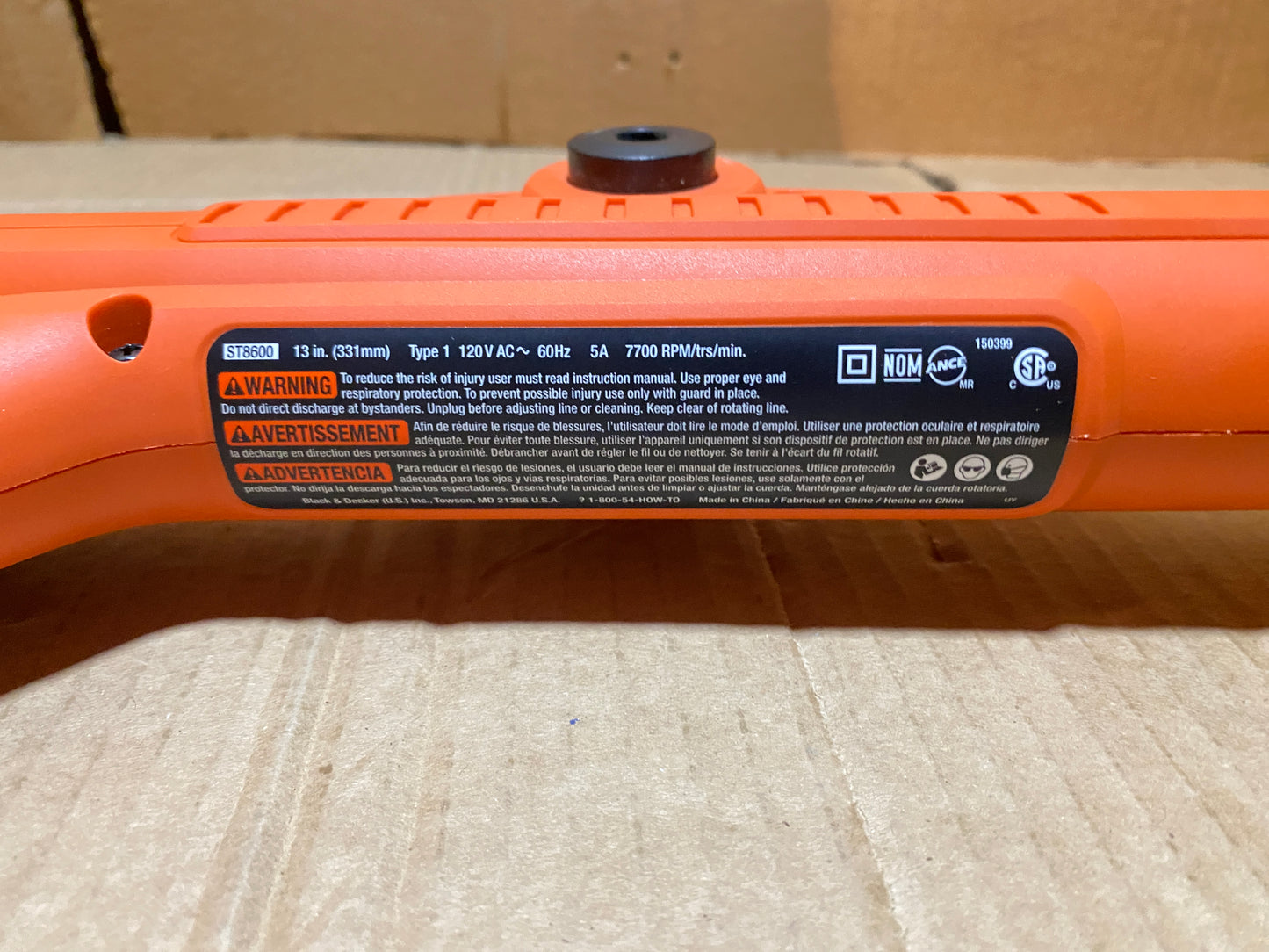 New Other BLACK+DECKER String Trimmer / Edger, 13-Inch, 5-Amp