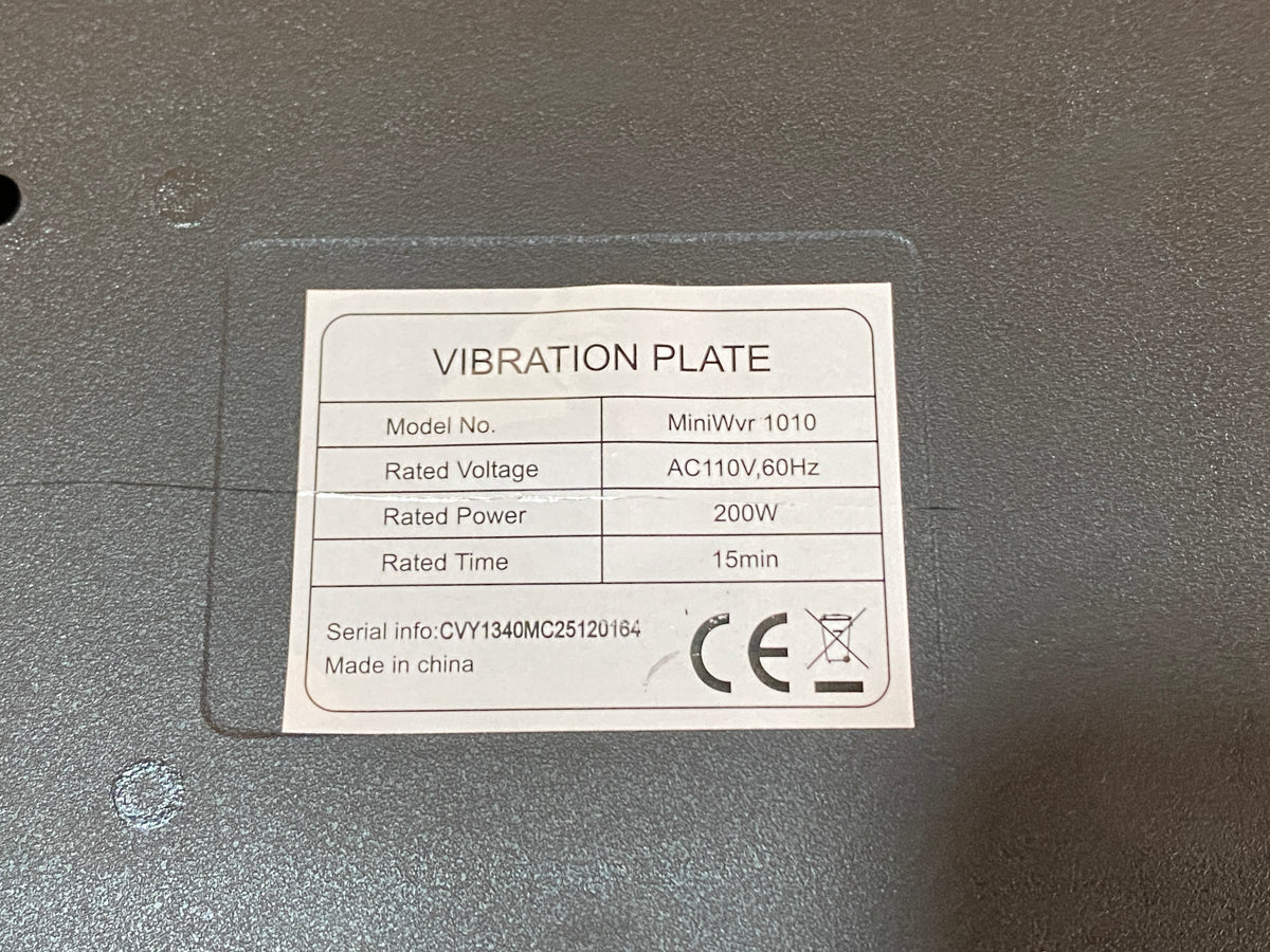 New Other Lifepro Waver Mini Vibration Plate Exercise Machine, White