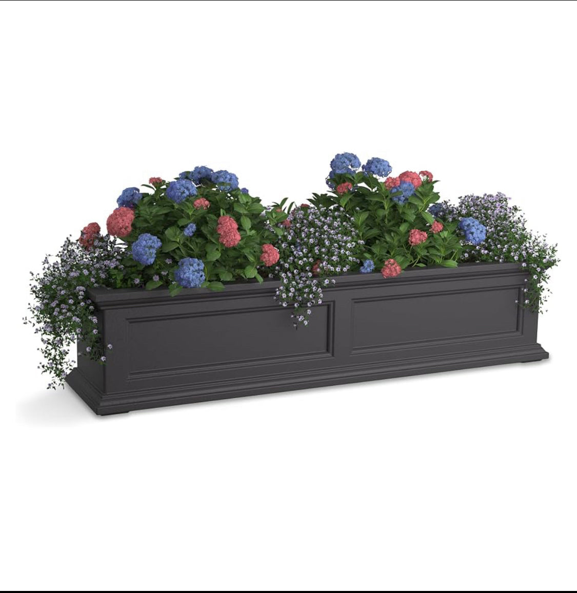 New Other Mayne Fairfield 4ft Self Watering Flower Window Box With Steel Mount