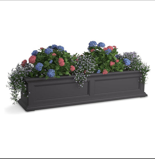 New Other Mayne Fairfield 4ft Self Watering Flower Window Box With Steel Mount