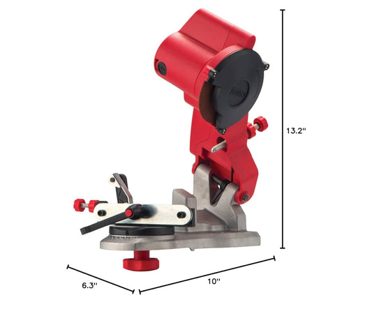 New Open Box Oregon Compact 120V Bench Grinder, Universal Saw Chain Sharpener