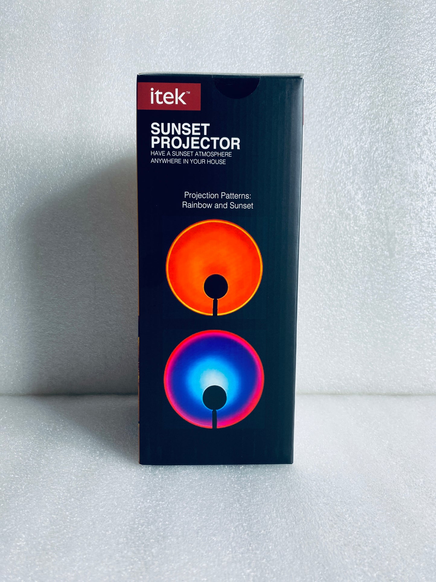 Lot Of 2 - New itek Sunset Projector 180 Degree Rotation Rainbow And Sunset