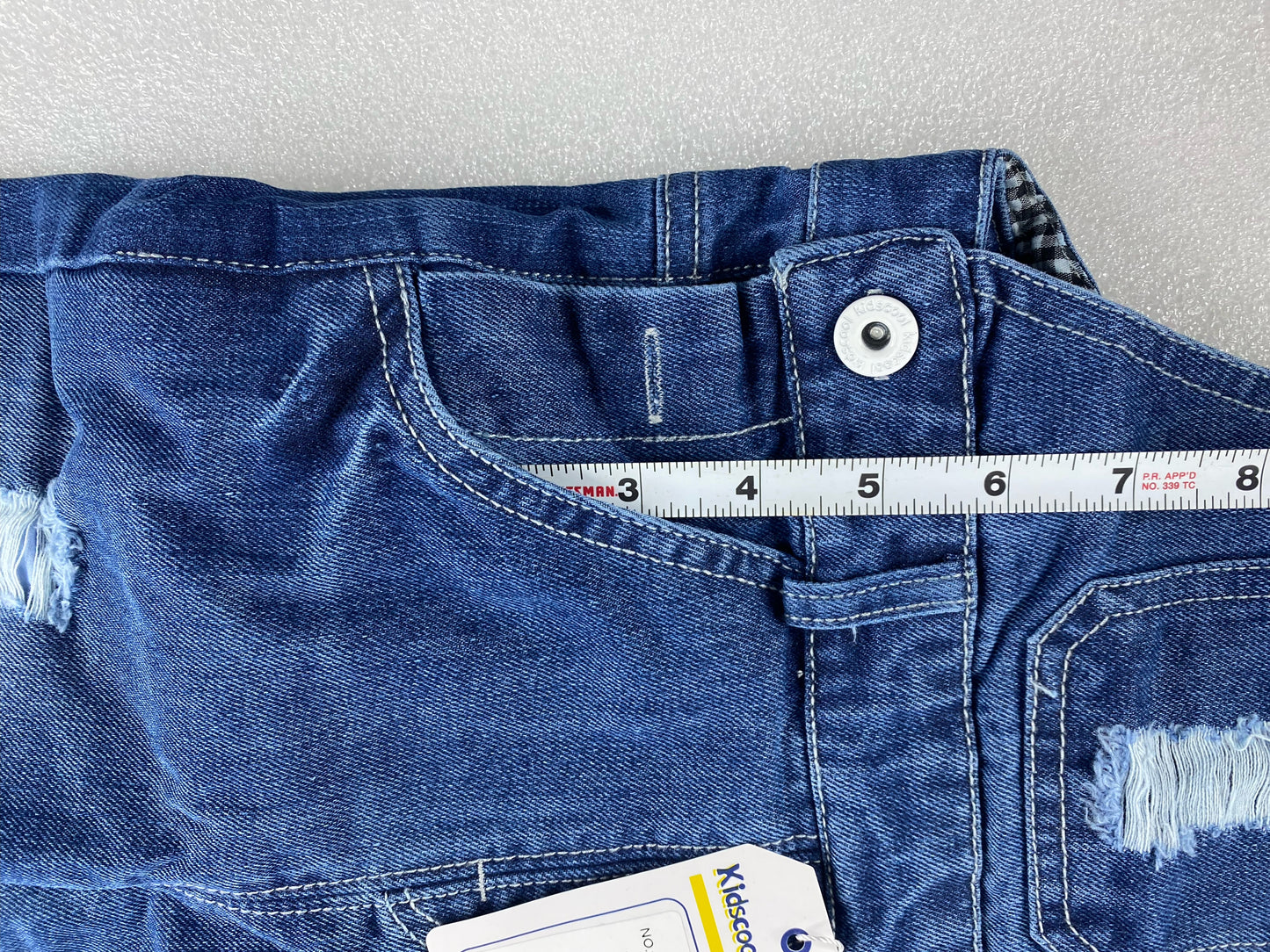 New Kidscool Space Size 3T Overall Denim, Blue