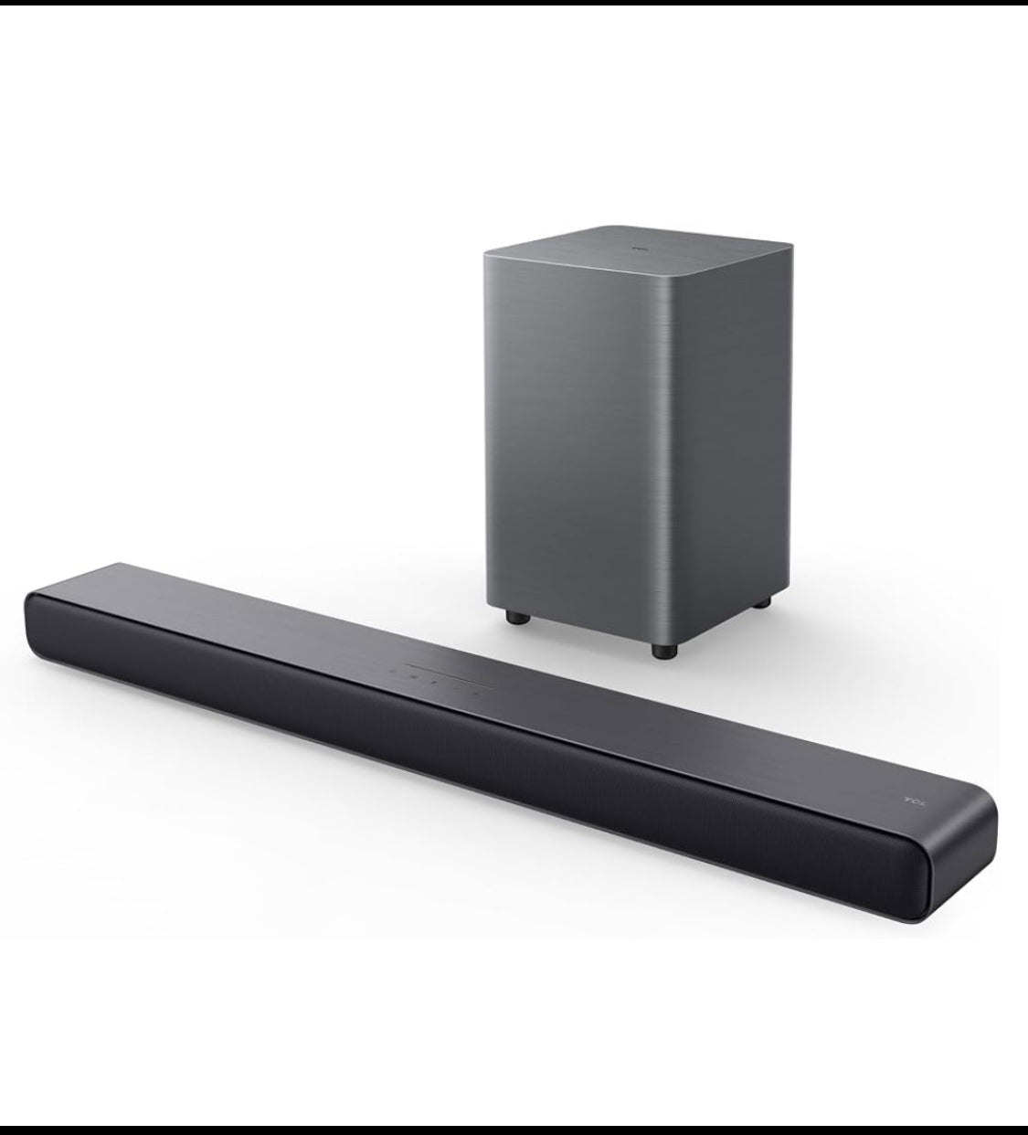 New Other TCL 2.1 Bluetooth Sound Bar With Wireless Subwoofer W/ Remote Control