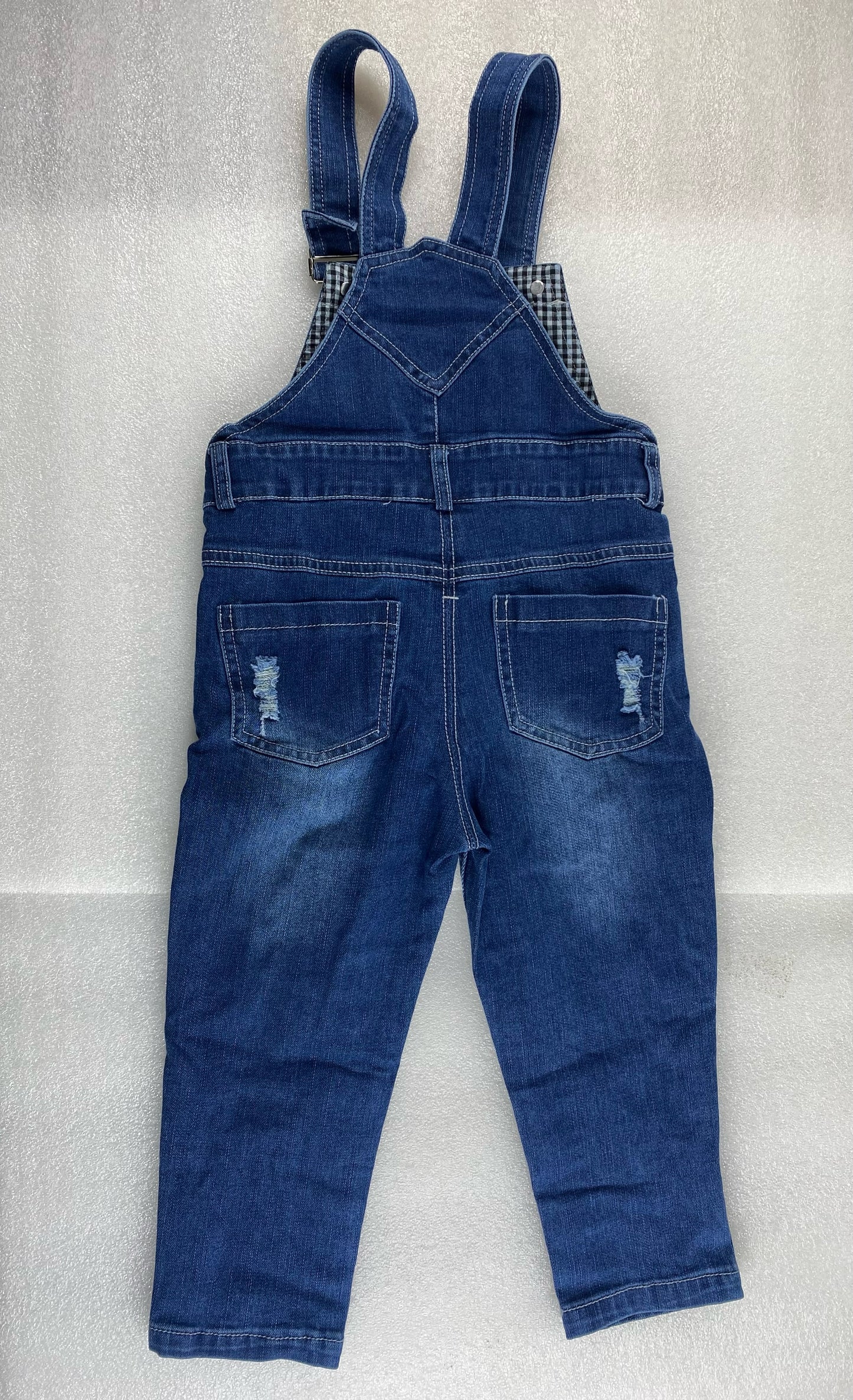 New Kidscool Space Size 3T Overall Denim, Blue