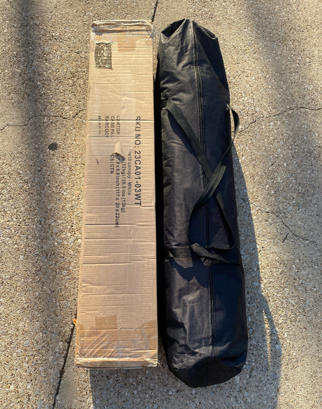 SAILARY 10’x10’ Pop Up Instant Canopy Tent With Carry Bag, Ground Stakes & Ropes