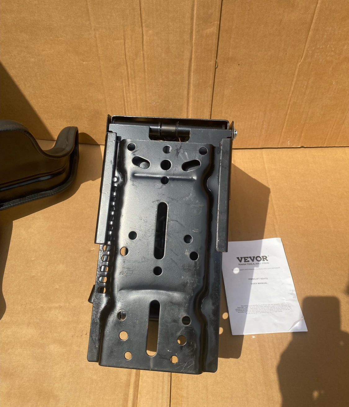 New Other VEVOR Universal Adjustable Forklift/Tractor Seat With Micro Switch