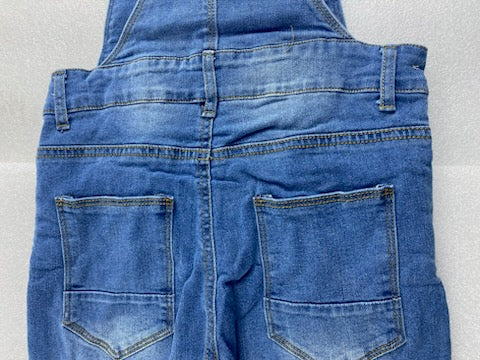 New Kidscool Space Size 3T Overall Denim, Light Blue