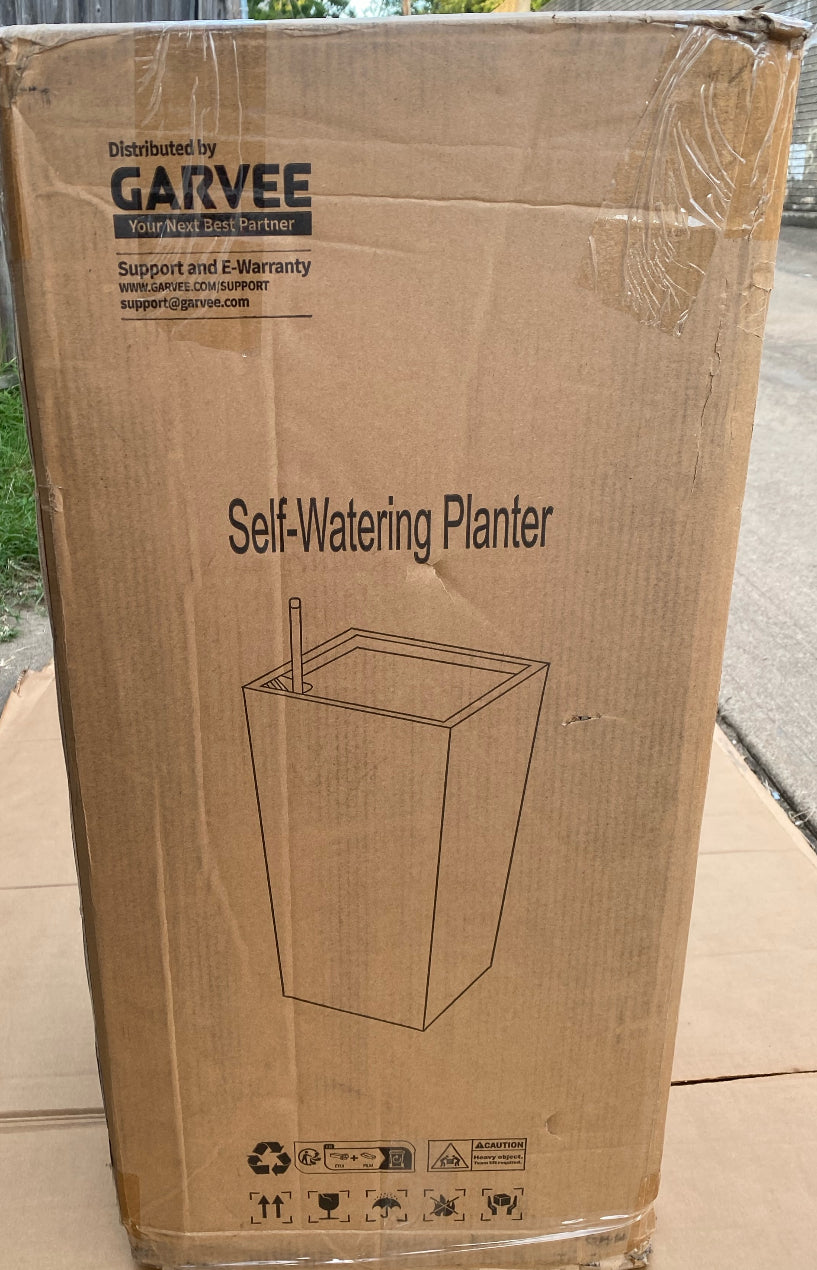 Set Of 2 – New Other Garvee 30" Planters With Level Monitor & Automatic Watering