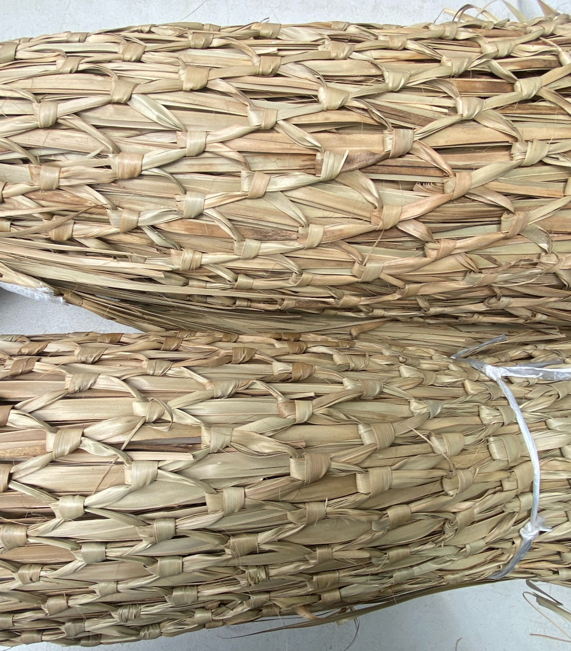 Set Of 2-New Open Box Forever Bamboo Eco-Friendly Mexican Thatch Rolls, 35” × 8’