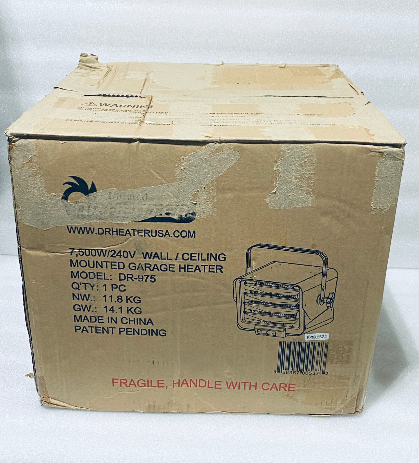 New Other - DR. Infrared Heater 7500W 240V Wall/Ceiling Mount Heater With Remote