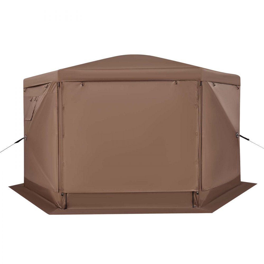 New Other VEVOR 12’x12’ 6-Sided Pop Up Canopy Gazebo Tent For 8-10 Persons