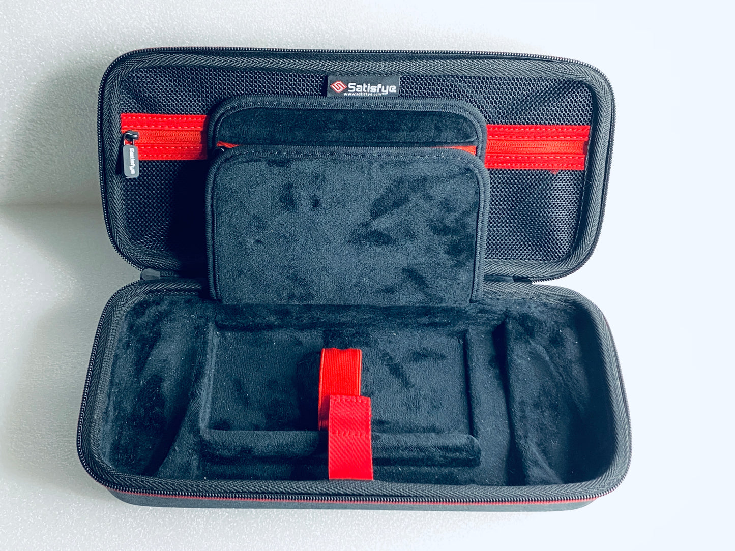 Satisfye Red/Black SwitchGrip Pro For Nintendo Switch & Nintendo Switch OLED