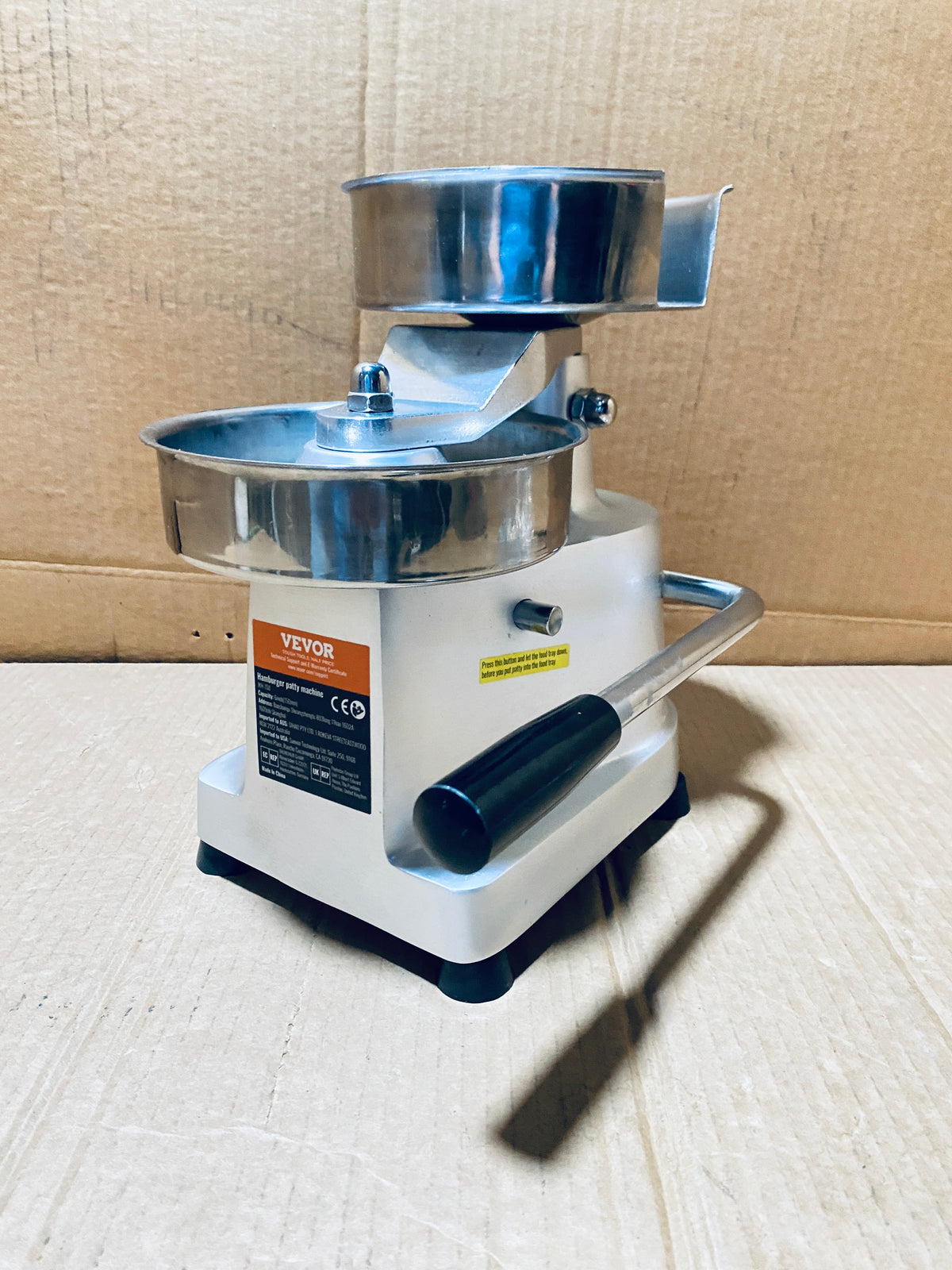 New Other VEVOR Commercial 6 Inch Burger Patty Maker, Heavy Duty Press Machine