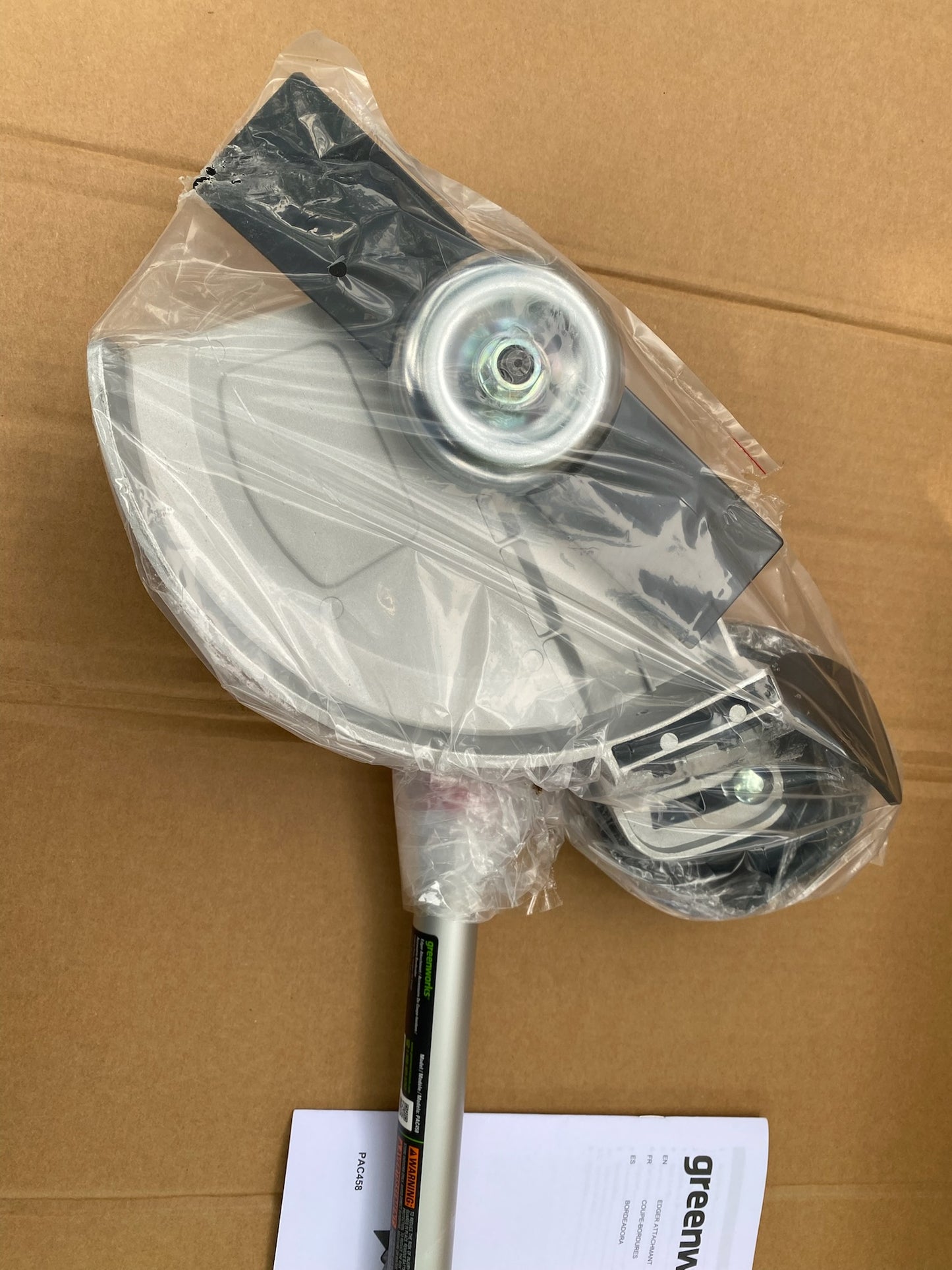New Greenworks 8” Edger Attachment For Greenworks Capable String Trimmers