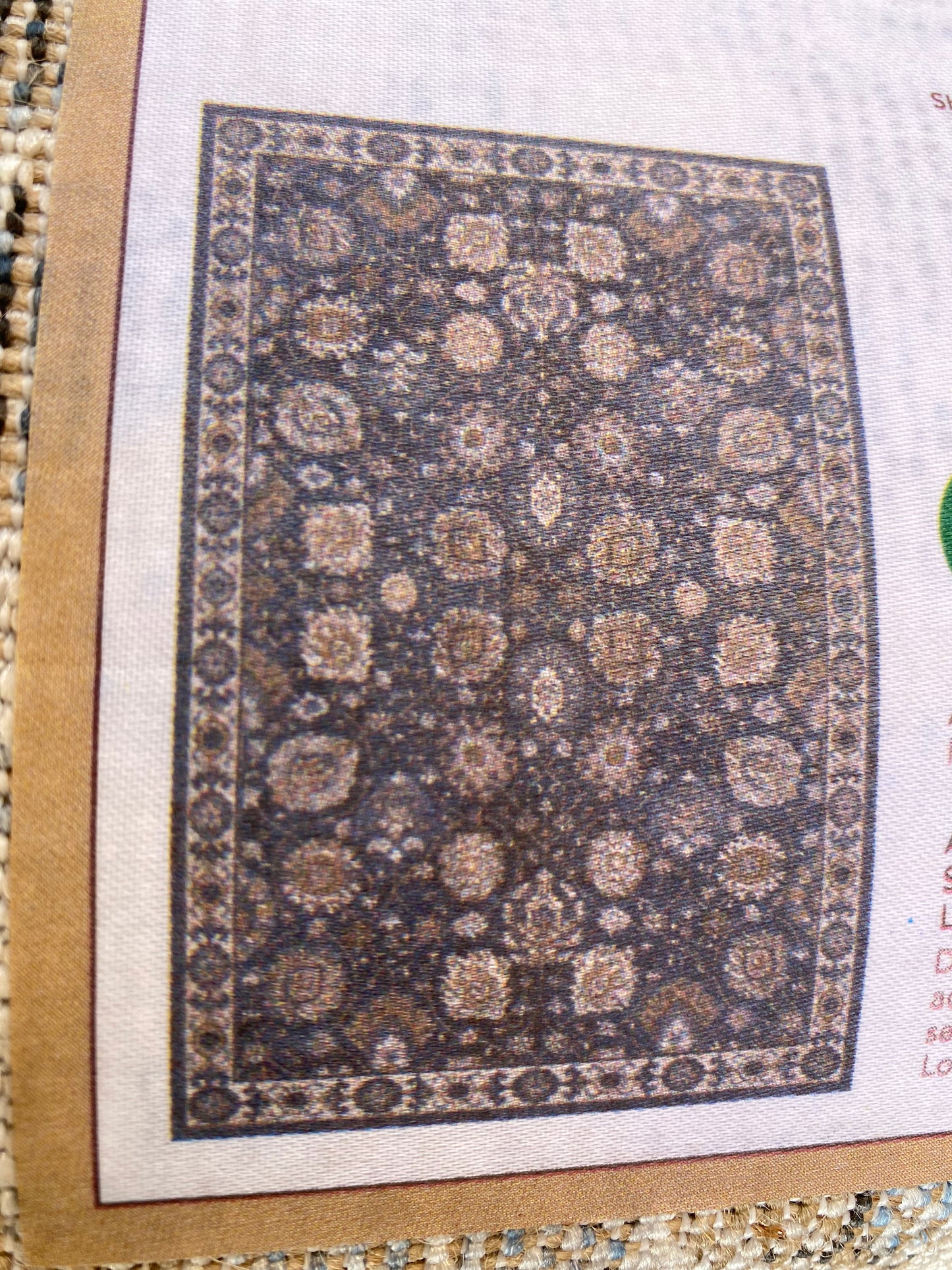 New Other - Allen + Roth Blue Garden 7’ 10” x 10’ 2” Rectangular Area Rug