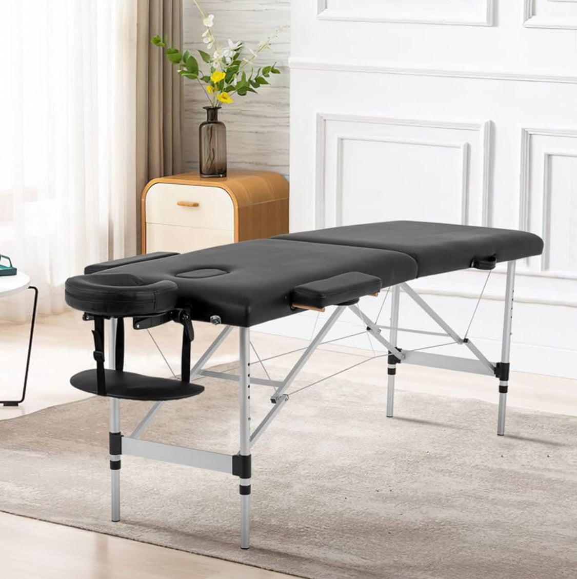 New Other PayLessHere 24” Wide Foldable/Portable Massage Bed/Table Black