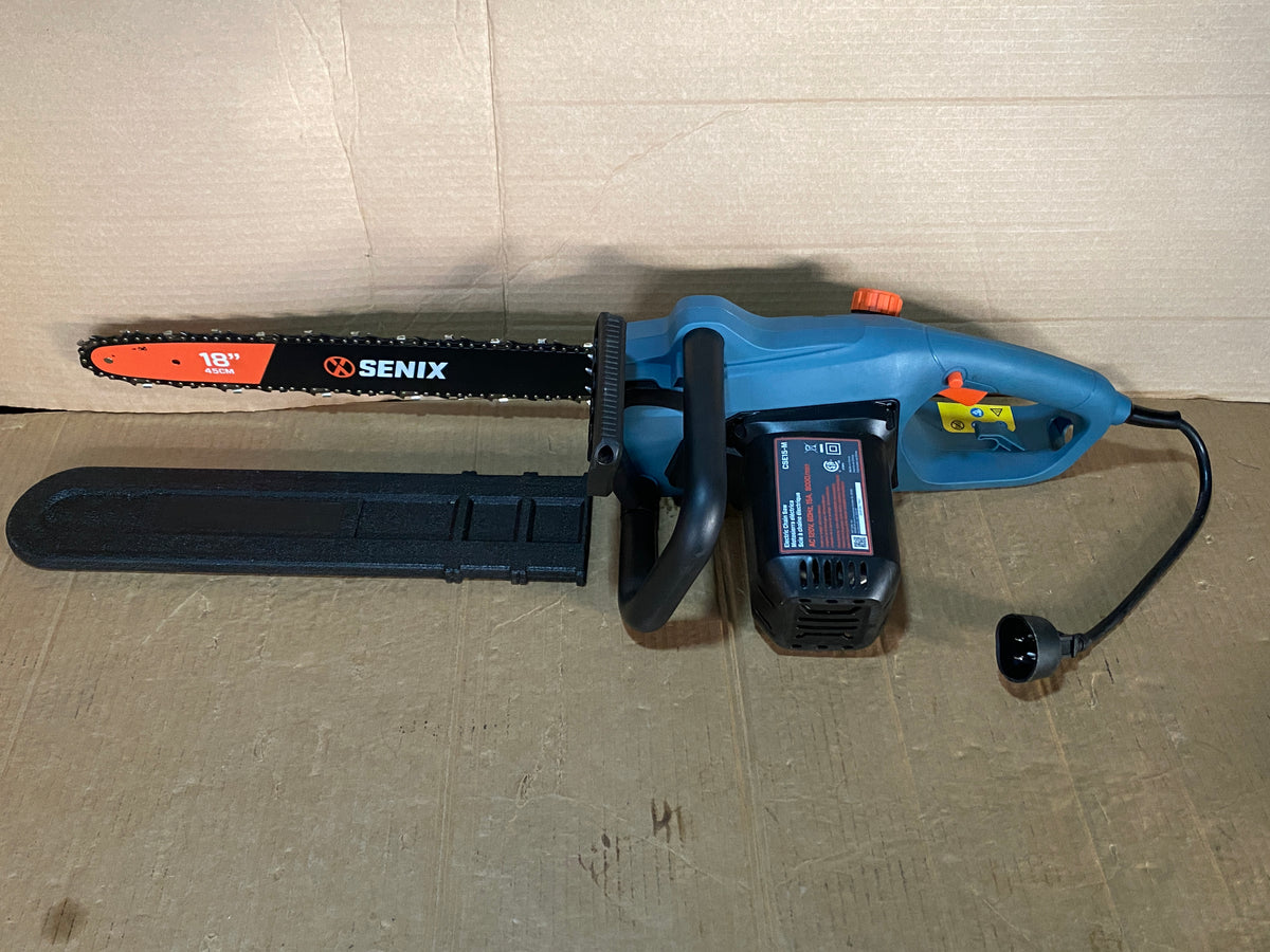 SENIX 18” Corded Electric Chainsaw With 15 Amp Motor