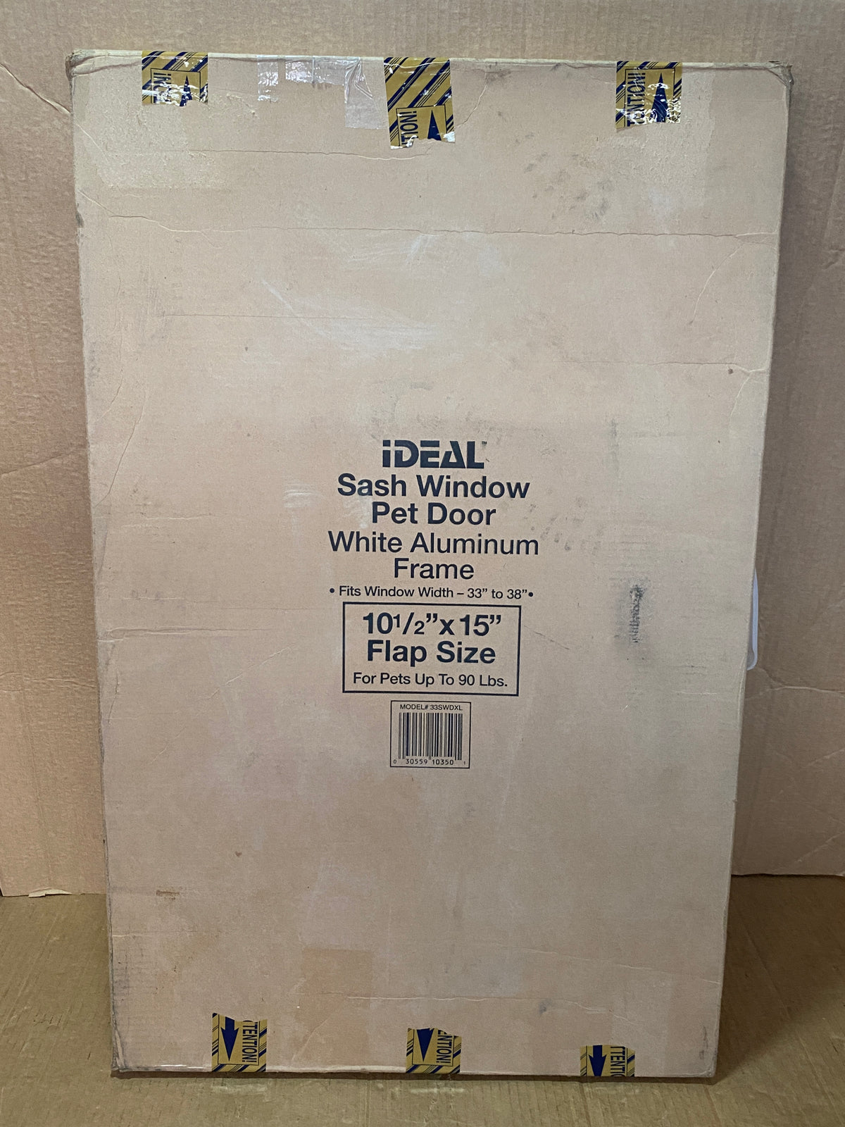 New Other Ideal Pet Aluminum Adjustable Sash Window Pet Door W/ 10-1/2”x15” Flap