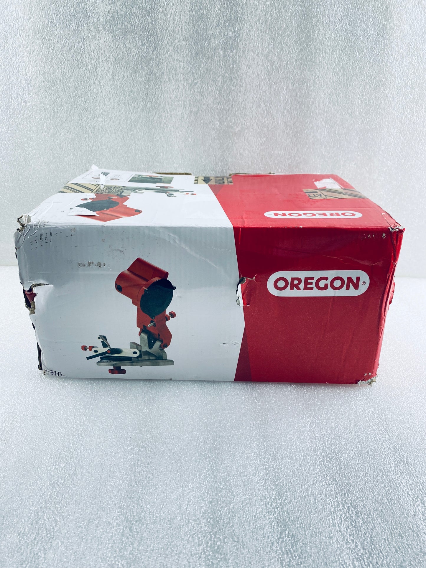New Open Box Oregon Compact 120V Bench Grinder, Universal Saw Chain Sharpener