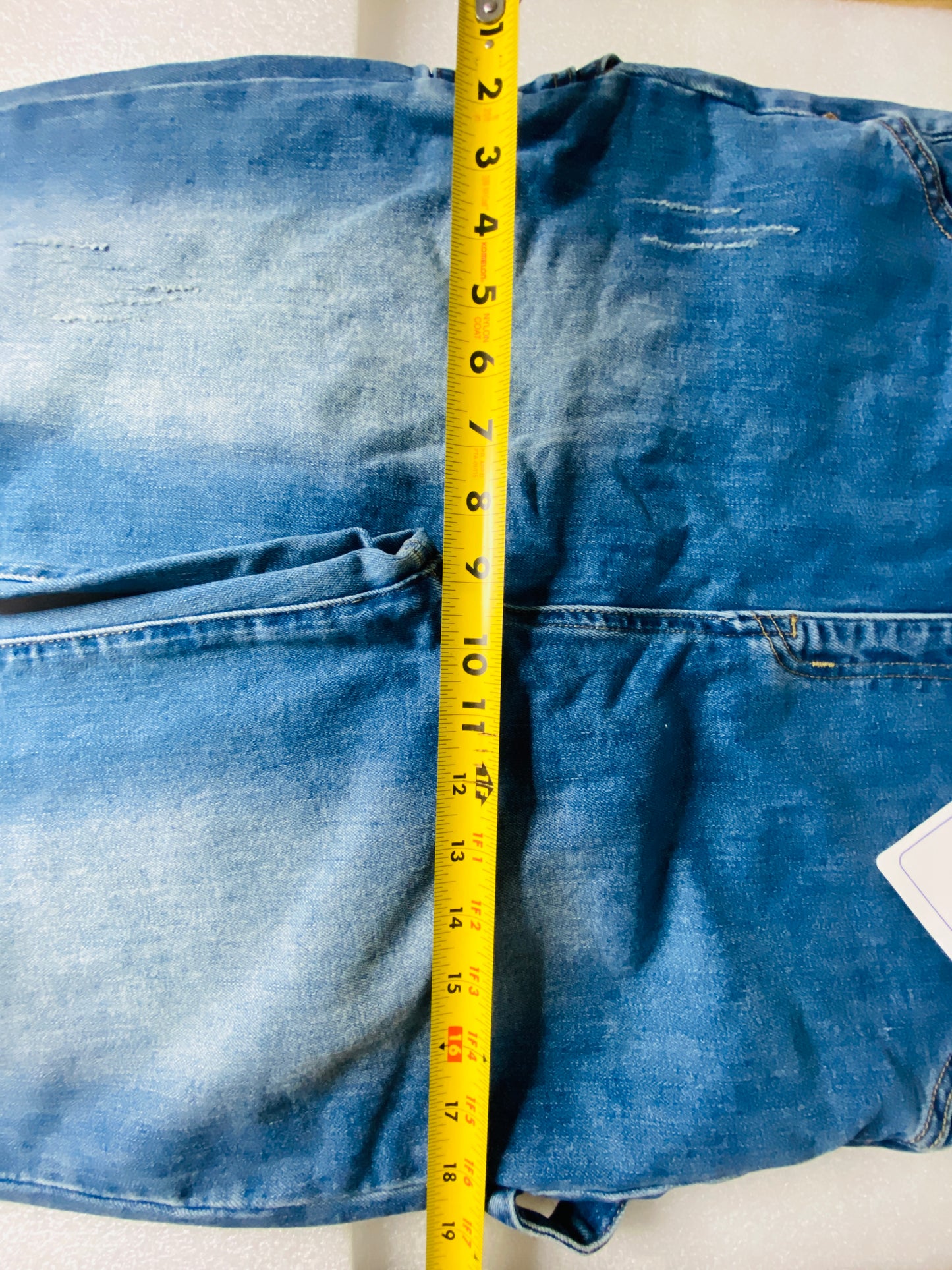 New Kidscool Space Blue Size 16 Youth Overall Denim