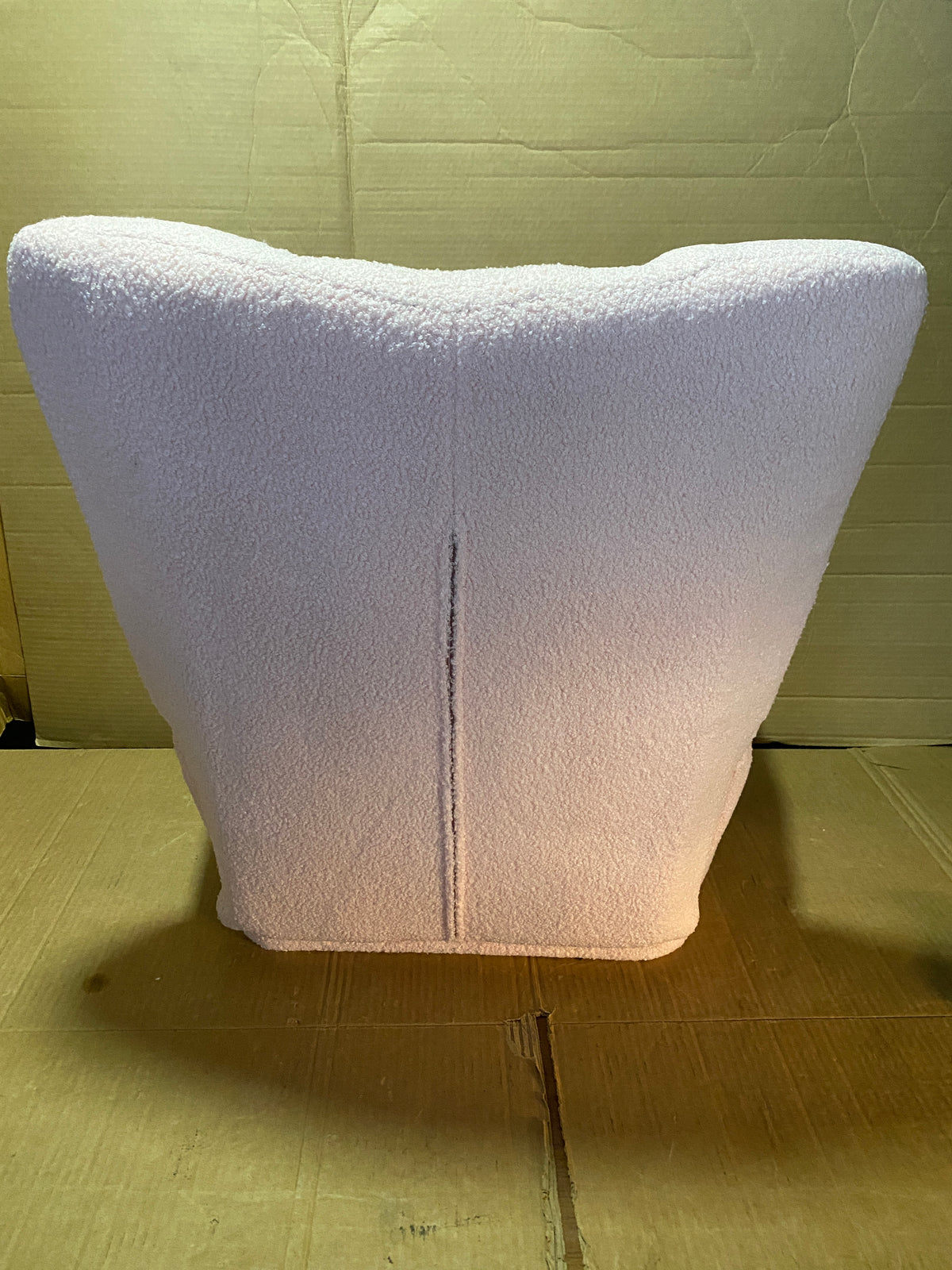 New Other DUMOS Nursery Upholstered Teddy Glider Rocking Armchair, Pink