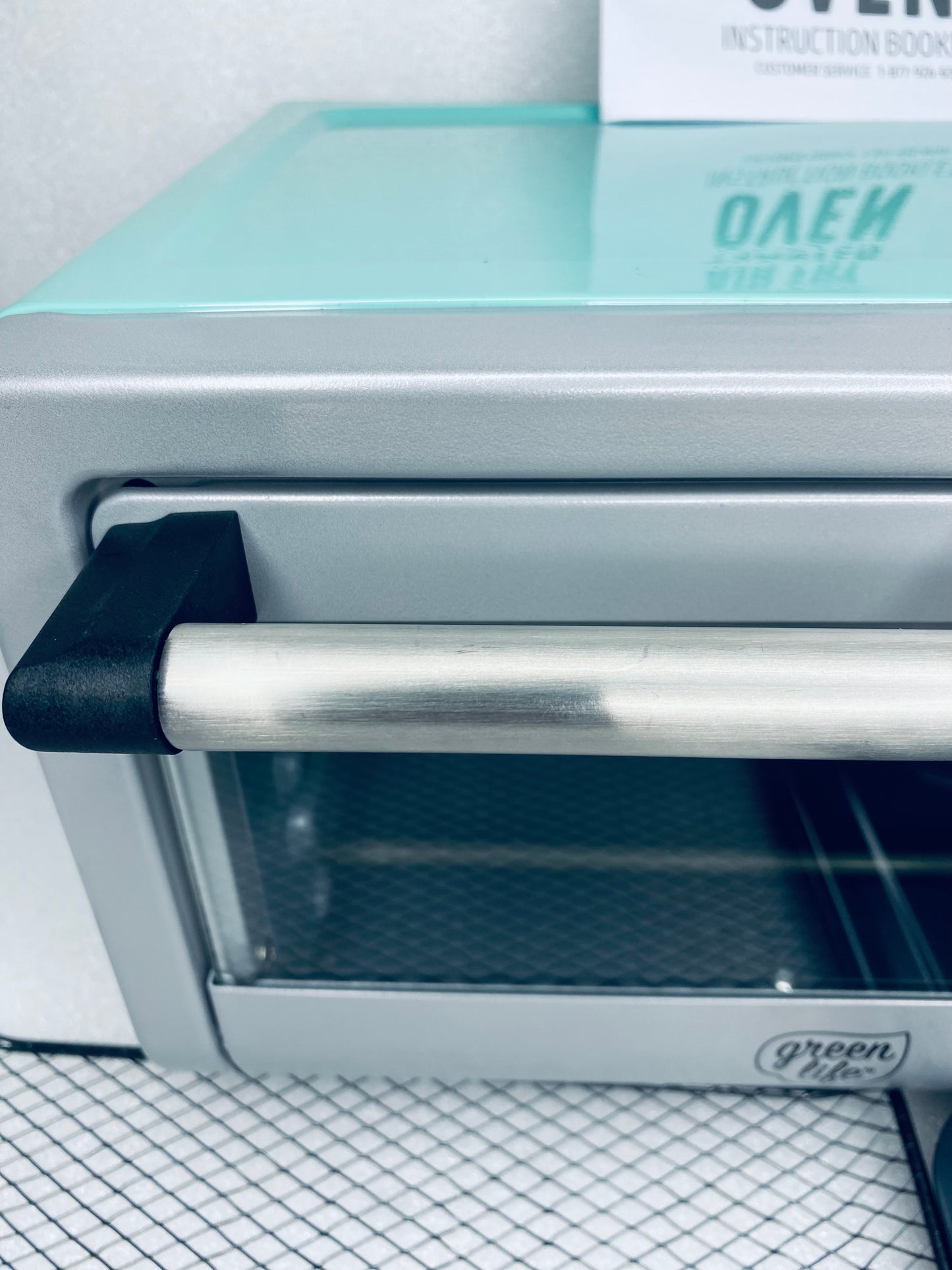 New Other GreenLife Countertop Toaster Oven Air Fryer Stainless Steel - (READ)