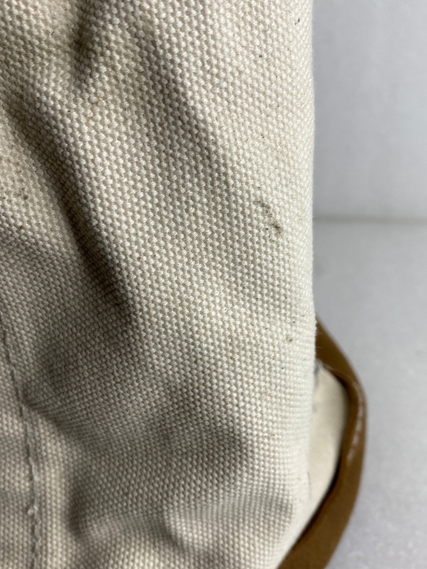 Klein Tools 17" H/14” W 150lb. Canvas Bucket With Zip-Close Top & Leather Bottom