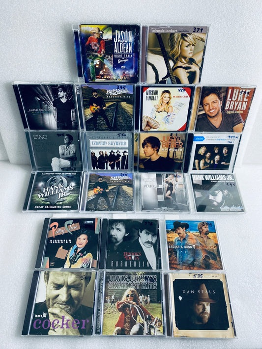 lot Of 20 - Mixed Artist/Genre Music CDs
