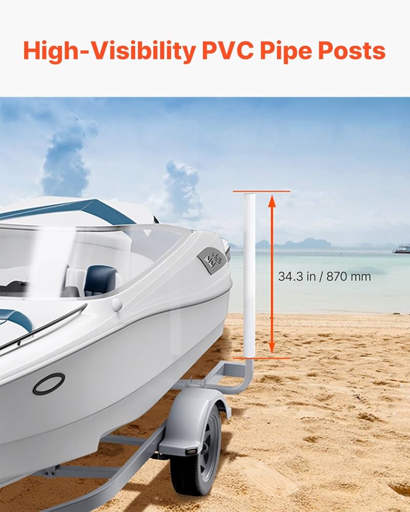 New Other VEVOR 16.7"- 60″ Adjustable Boat Trailer Guide Poles