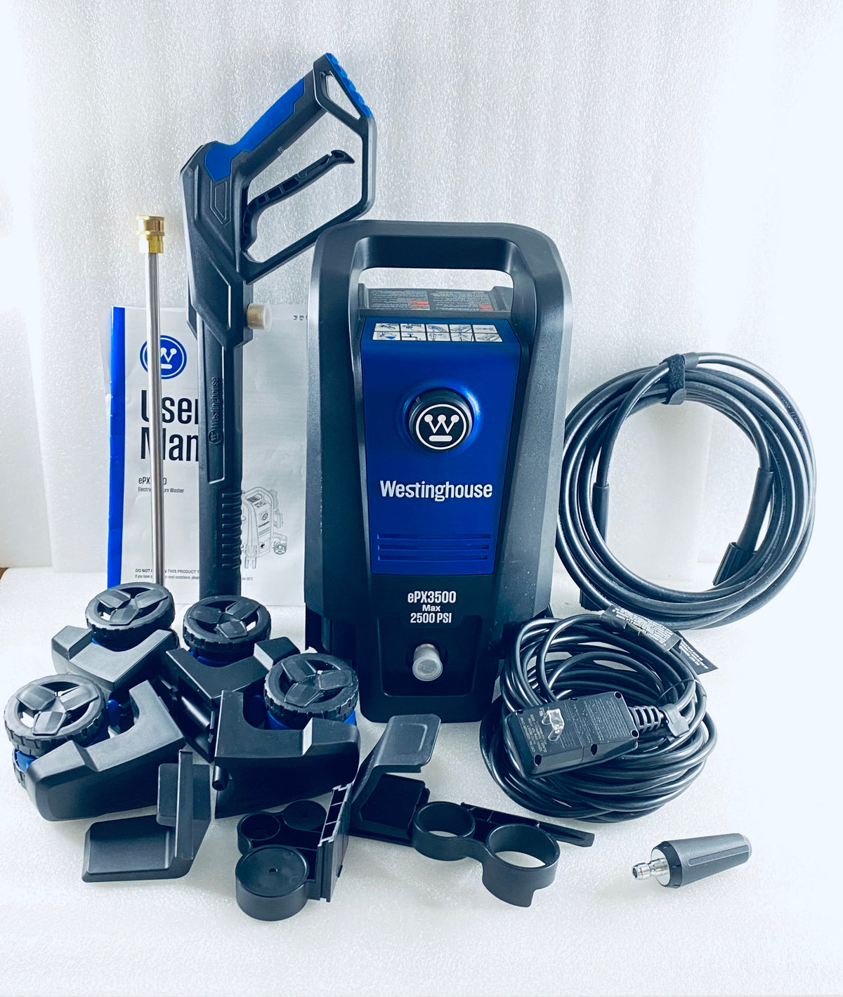 Like New Westinghouse 2500PSI Max&1.76GPM Max Electric Pressure Washer W/ Wheels