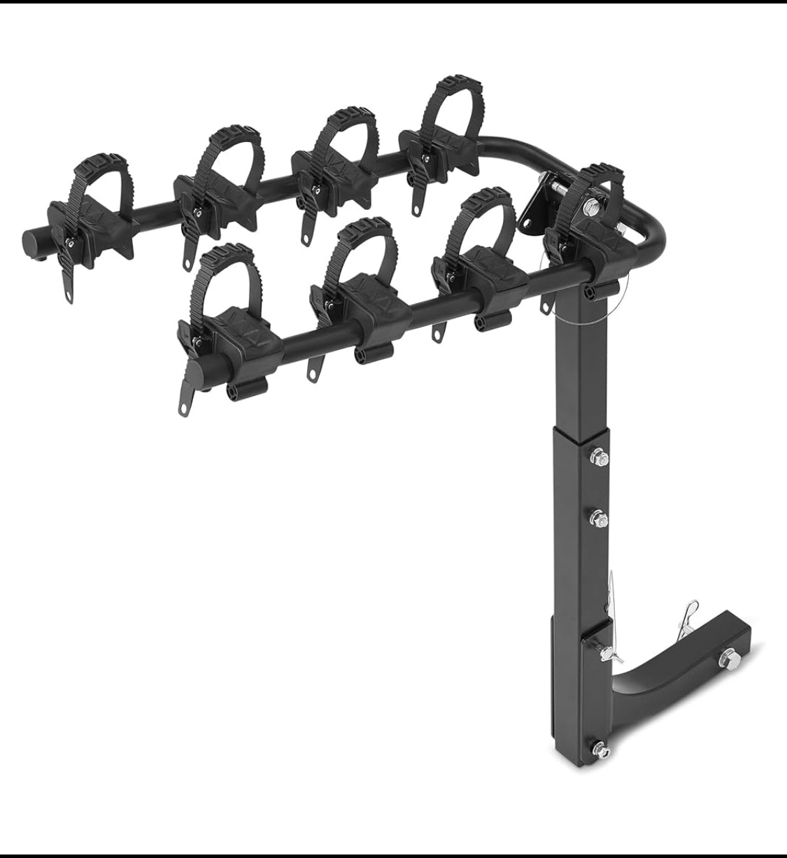 New Other Amazon Basics 4-Bike Hitch Rack With 2" Hitch For Car, SUV & Truck