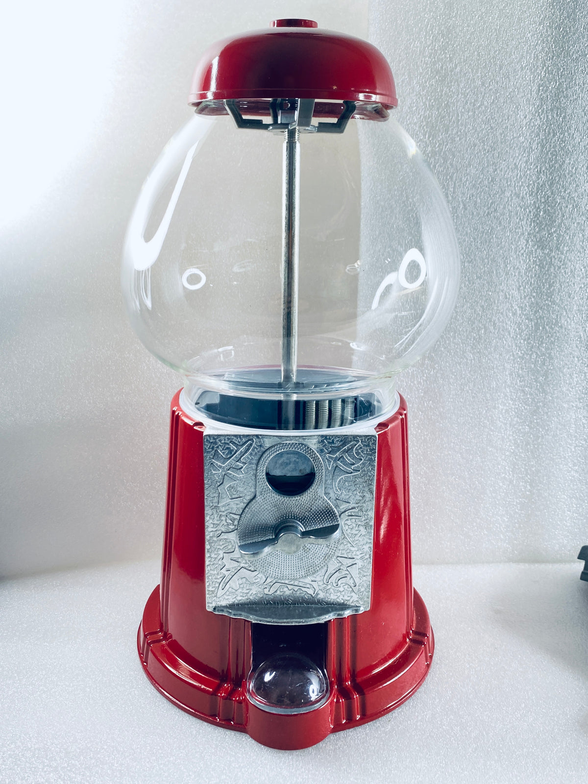 New Other Great Northern 15" Popcorn Gumball Machine With Stand & Coin Bank, Red