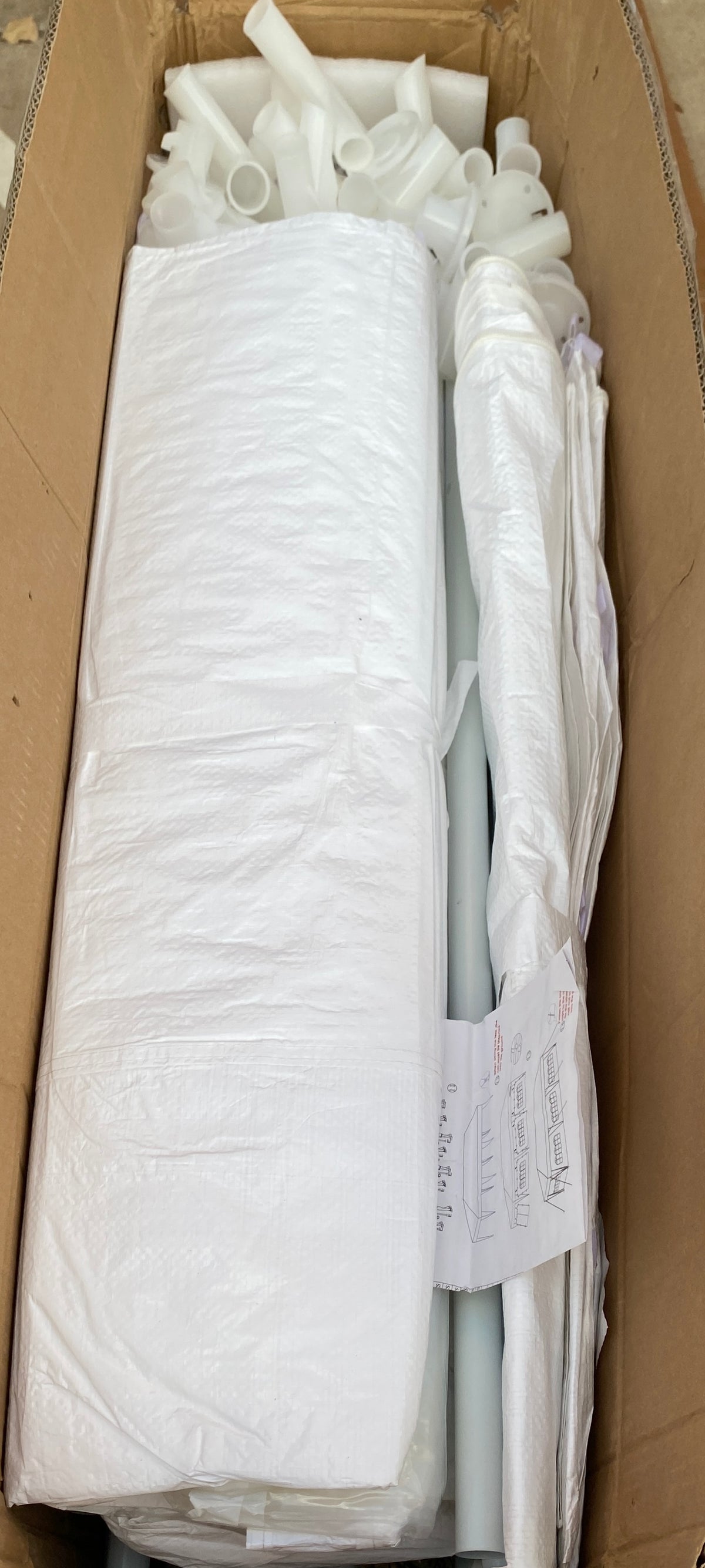 New Other TryGoal 10’ x 30’ Canopy Tent Outdoor Party Tent with Sidewalls, White