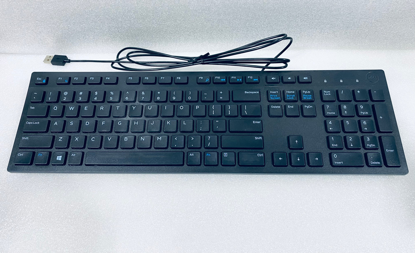 #92 - New Other - Dell Slim Black USB Keyboard, CN-0N6R8G-71581 - (AS SHOWN)