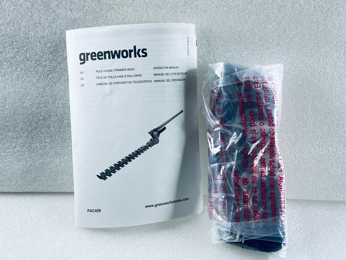 New Other Greenworks 16” Hedge Trimmer Attachment For Compatible String Trimmers