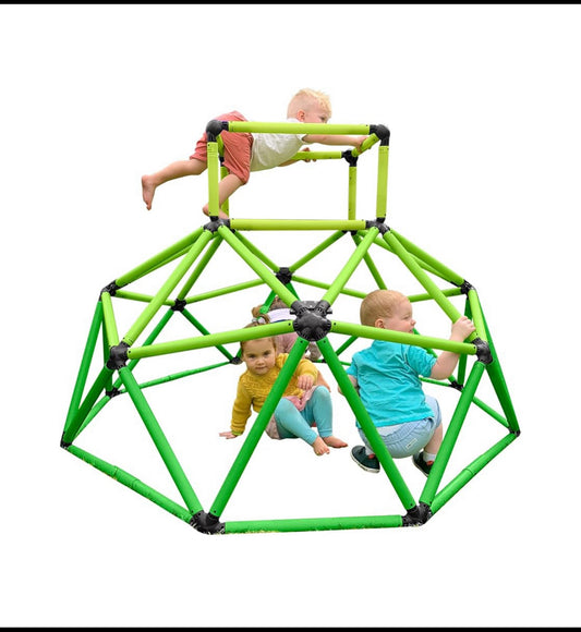 New Eesy Peezy Climber W/ Top In/Outdoor Climbing Dome Kids 3-6 Yrs & 150lb. Max