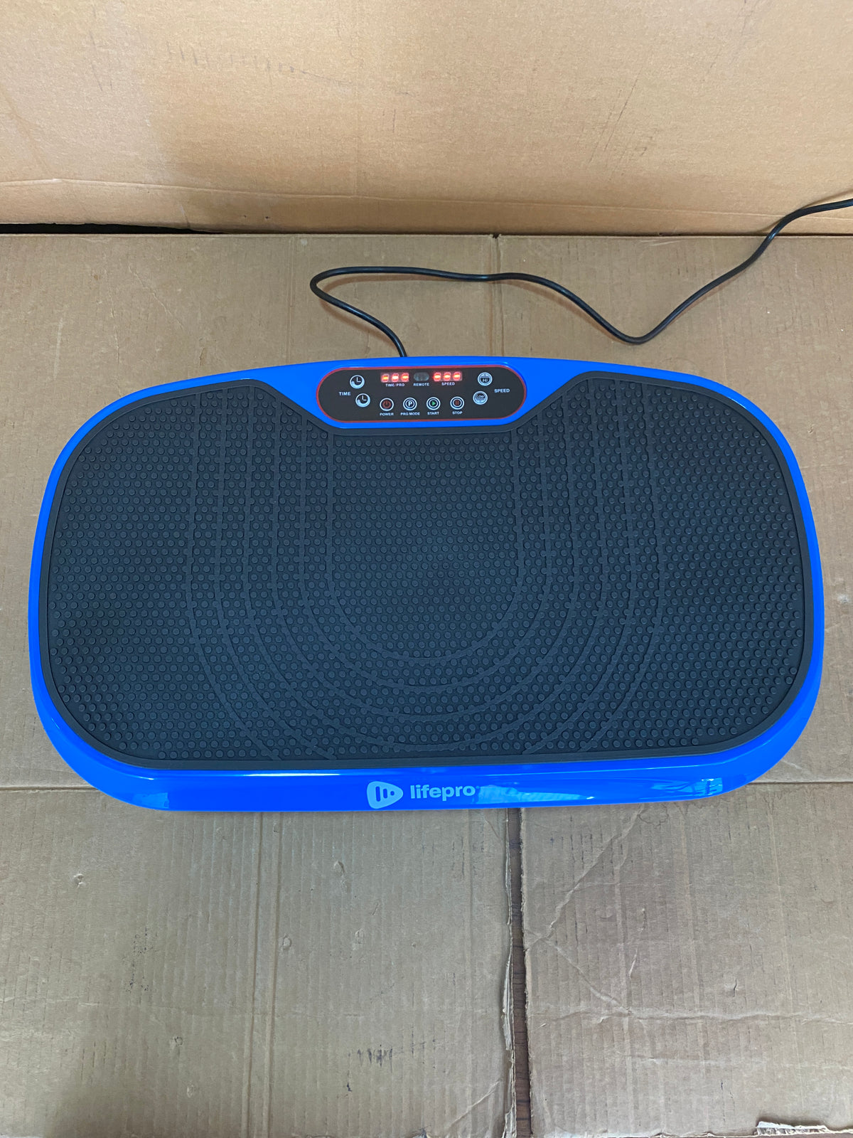 New Other Lifepro Waver Mini Vibration Plate Exercise Machine, Blue